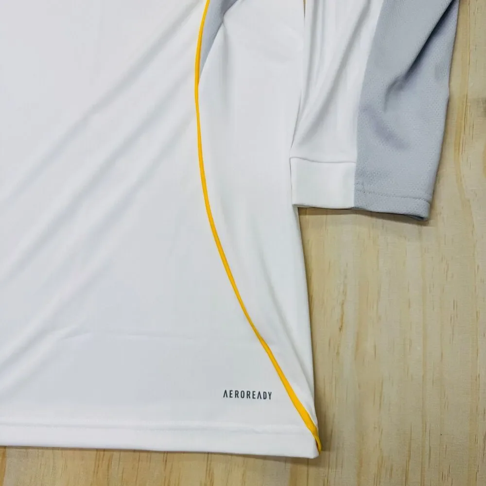 NEW Real Madrid 25/26 Adidas Long Sleeve SLIM Sz 2XL Home Soccer Jersey JN8884